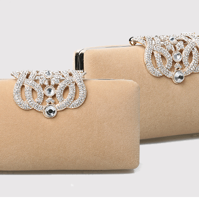 Fashion pearl rhinestone evening ba..