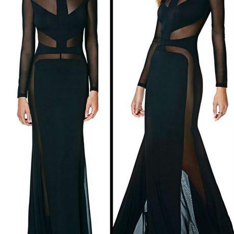 Sexy and Sleek Floor Length Dress