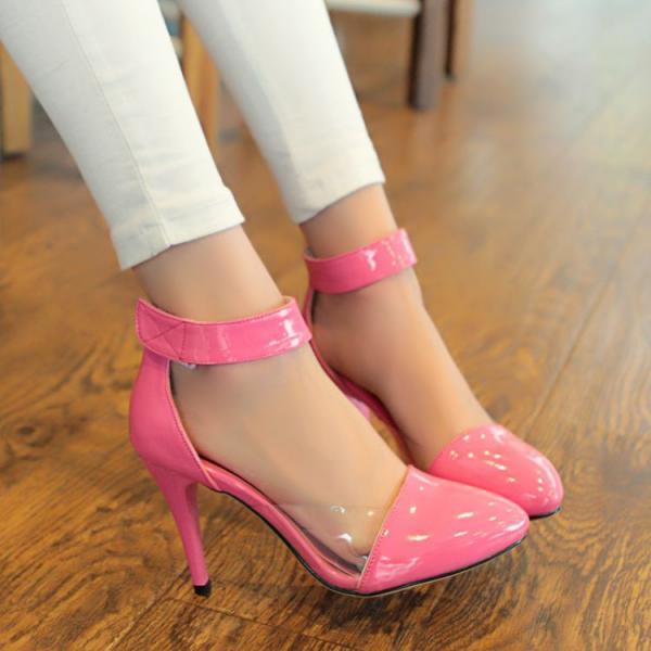 Rose Pink Pointed Toe Cute..